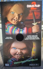 Mezco Toyz Child's Play 2 Movie Menacing Chucky Talking Mega Scale 15" Doll READ