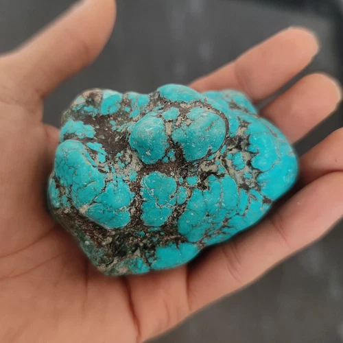 1362 Ct Certified Afganistan Blue Turquoise Kingsman Gemstone Uncut Rough