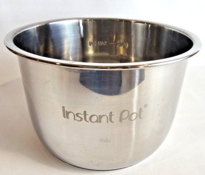 Instant Pot Inner Stainless Steel Pot 6 QT 6L Replacement Liner Insert metal