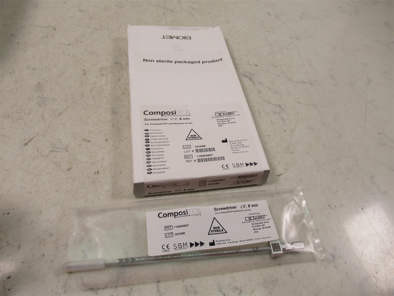 Biomet ComposiTCR Surgical Screwdriver 7, 8 mm 110004607 | eBay