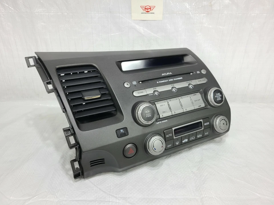 Acura CSX 2007 radio AM FM reproductor de CD de un solo disco 39100-SNR-C600 OEM Foto 2 de 4