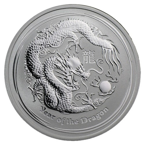 2008 2 Oz 999 Silver 2 Dollars Series I Australian Lunar