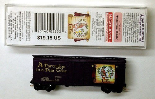 Coche de Navidad MTL Micro-Trains 21501 TDOC "Partridge in a Pear Tree" | Zustand: New