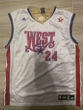 Kobe Bryant Los Angeles Lakers Adidas 2008 NBA All Star Game Size 2XL RARE VTG