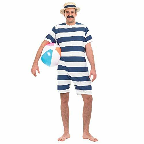 Fun Shack Mens Old Time Bathing Suit 