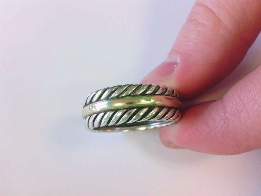 David yurman hotsell 925 750 ring