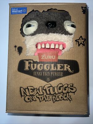 FUGGS ON THE BLOCK SCARESOME SQUARE BEAR FUNNY UGLY MONSTER FUGGLER Ship Now