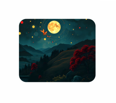 Mousepad Fahne Flagge Phantasie Landschaft Motiv Nr. 9 Mauspad
