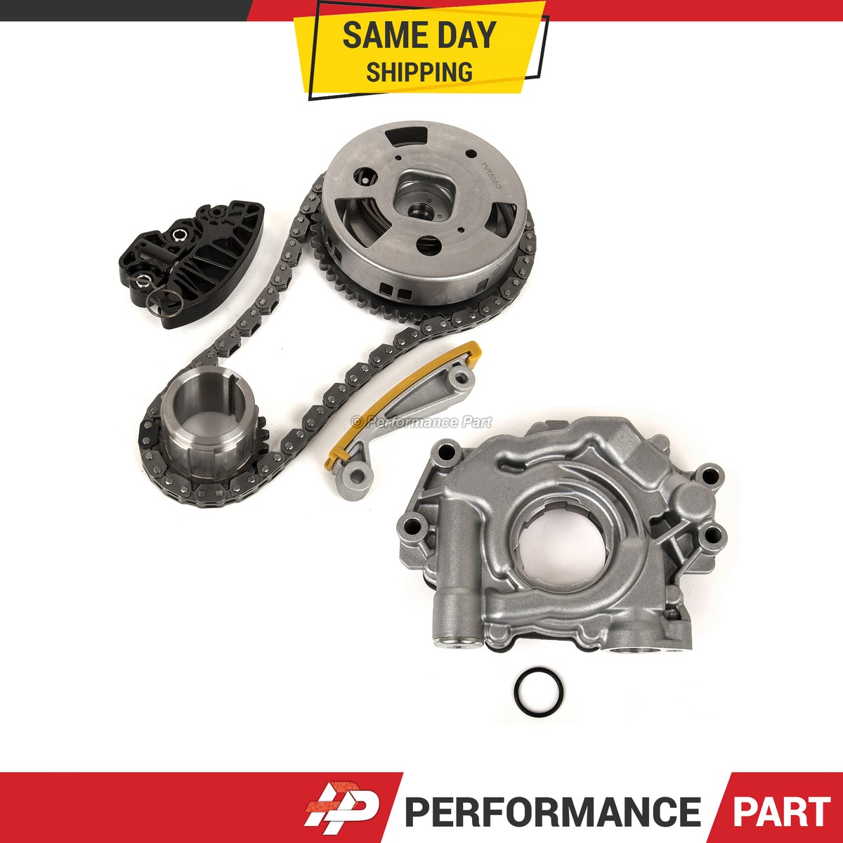 Timing Chain Kit VVT Gear Oil Pump Fit 09-15 Dodge Challenger