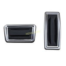 For 2017-2025 Cadillac XT5 No Drill Steel Gas Brake Pedal Pad Cover Accessories