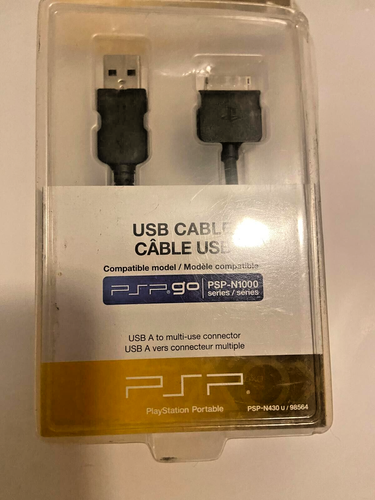 High-Speed PSP Charger USB Cable - Fast Charging - PlayStation Portable - Photo 3 sur 4