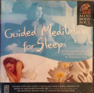 Simonette Vaja Ian Cameron Smith - Guided Meditation for Sleep CD VGC LOOK!!