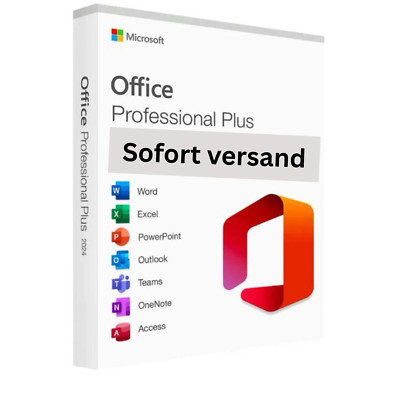 MS Office2024 Professional Plus Key - Kein Abo - Sofort Email Versand