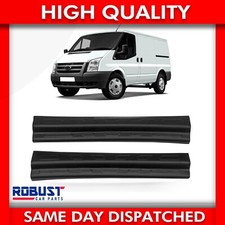 DOOR ENTRY GUARD SILL PROTECTOR KICK PLATE COVERS FOR FORD TRANSIT (2006-2013)