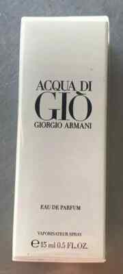 Acqua Di Gio Giorgio Armani For Men EDP 0.5 Fl Oz 15Ml. Travel