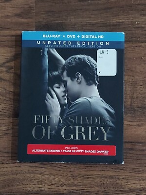 FIFTY SHADES OF GREY Unrated Edition Blu-Ray, DVD, digital