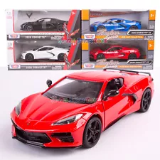 MotorMax 2020 Chevrolet Corvette C8 Stingray 1:24 Scale Diecast Model Car 79360