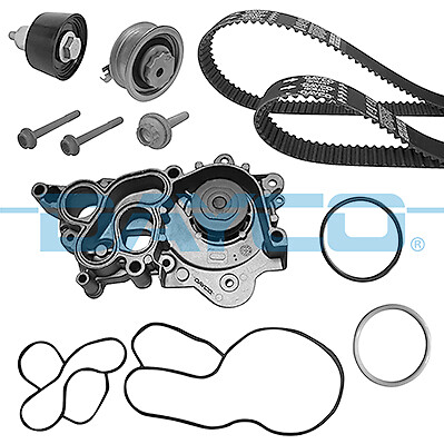 Dayco KTBWP8190 Water Pump & Timing Belt Set For Seat Skoda VW-image