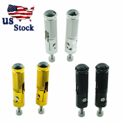 For Racing Sport Motorcycle Universal Foot Pegs Pedals Footrests Footpegs FXCNC