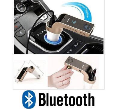 TRANSMISOR FM DIGITAL BLUETOOTH COCHE MP3 CARGADOR MECHERO USB LCD