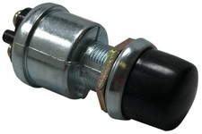 Die Cast Solenoid Ignition Starter Momentary Push On Button Switch - 12v 10a