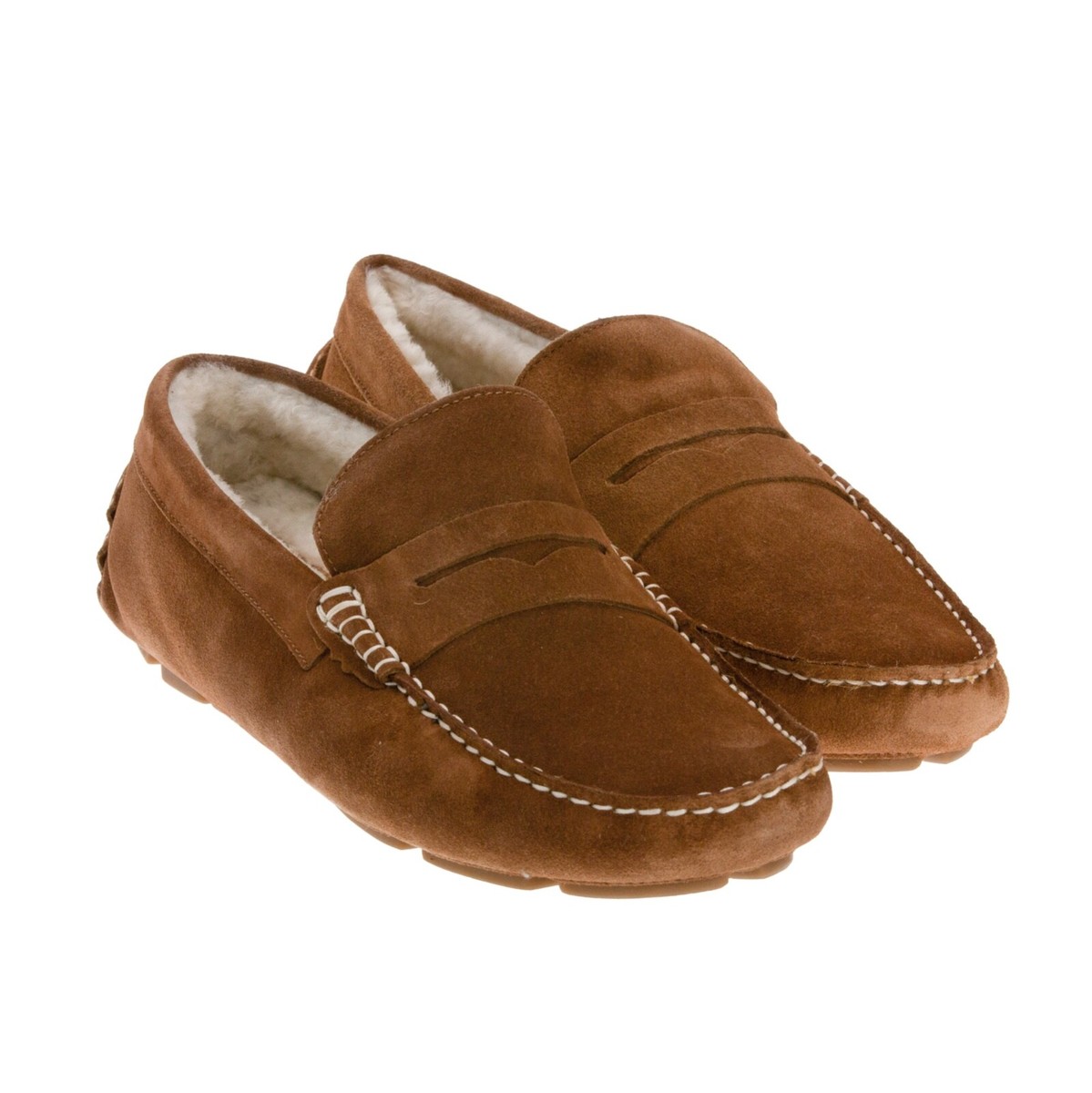 Men\'s Shearling Moc Toe Slippers New Bloomingdale’s Men main image 2