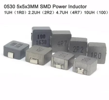 0530 5x5x3MM SMD Leistungsinduktivität 1UH(1R0) 2,2UH(2R2) 4,7UH(4R7) 10UH(100)