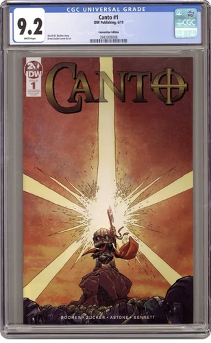 Canto #1 Zucker SDCC Variant CGC 9.2 2019 3942008008 PLEASE READ DESCRIPTION