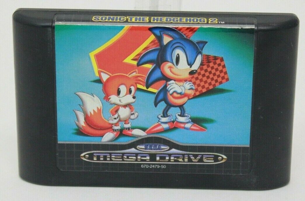 Jogo Sonic The Hedgehog 2 original Tectoy para Sega Mega Drive +