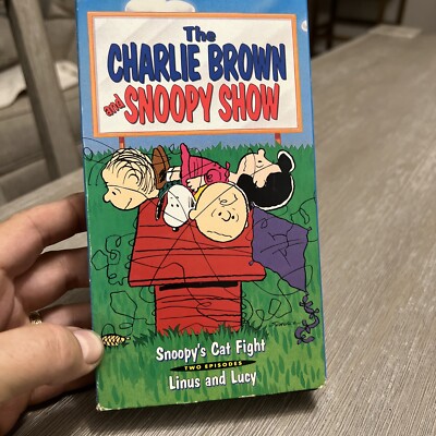 The Charlie Brown & Snoopy Show Vol 2 Snoopy's Cat Fight Linus and Lucy VHS