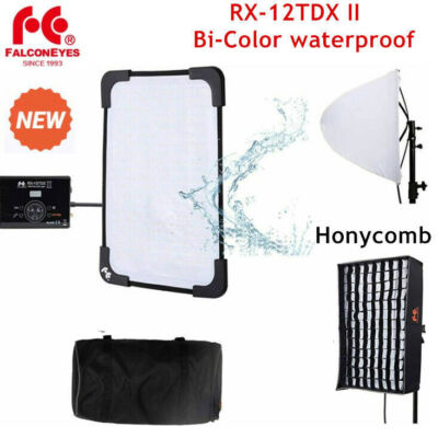 Falcon Eyes RX-12TDX II Flexible Led Video Light APP Control Honycomb Softbox 