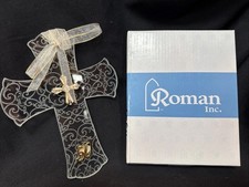 Roman Inc. 50 th Wedding Anniversary Wall Cross 7.25   41367