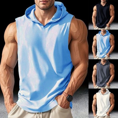 For Workout Herren Tank Top Ärmellos Tee Sportbekleidung für freizeit Style