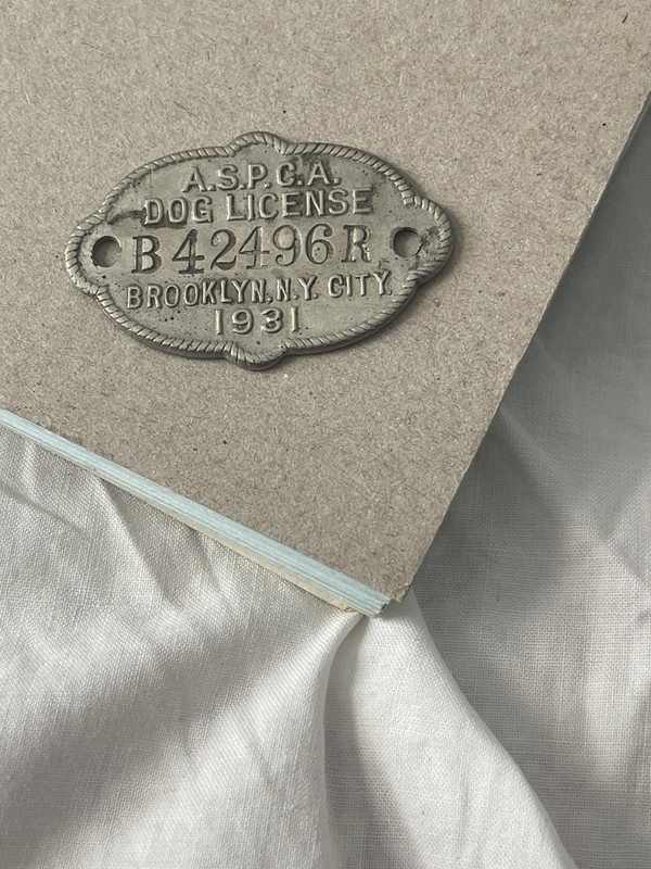 ASPCA DOG LICENSE TAG 193 1. BROoklyn CITY. Rare. Vintage. Collectible