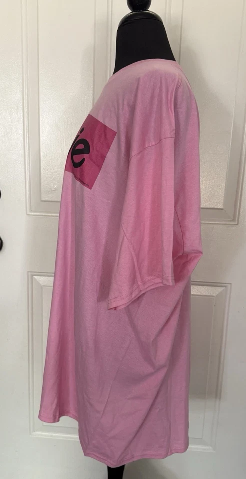 芭比 T 恤粉色男式尺寸 3X 美泰全新无标签 2019 — 第 4/4 张图片