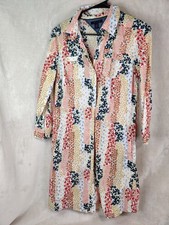 Tommy Hifiger Women's Dress Size Medium Floral Shirt Dress Button Up
