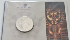 2022 The Royal Mint UK £5 Coin Tutankhamun Tomb 100th Anniv Elizabeth II
