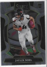 Jaylin Noel 2025 Panini Select Concourse Football #36 Rookie Card NFL Gridiron