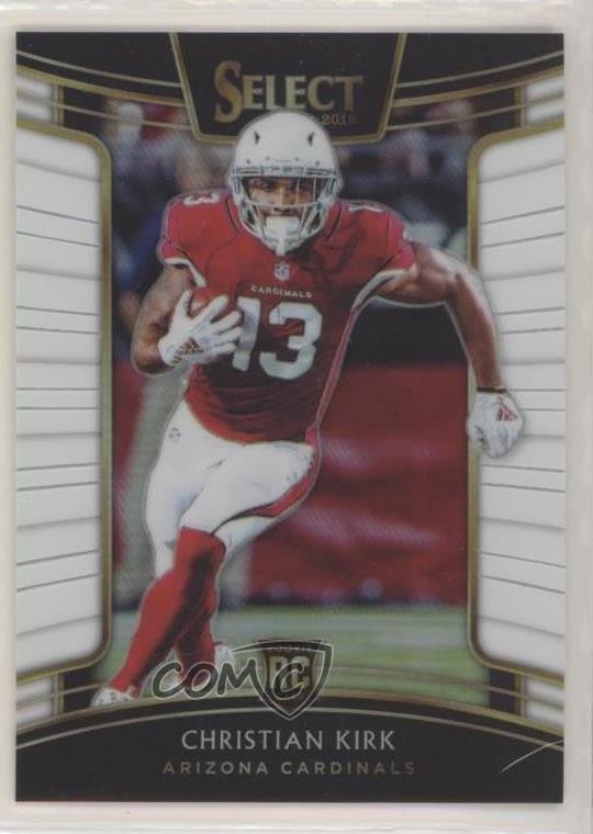 2018 Panini Select Concourse White Prizm 41/75 Christian Kirk #65 fm0