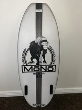 Mono Rasta 2.0 Wakesurf Board with Fins and Accessories Complete Set 4  4  