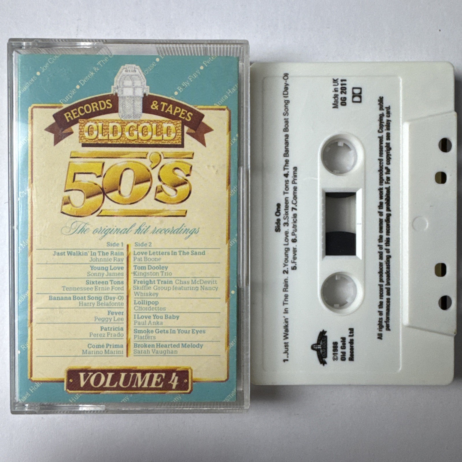 VARIOUS - OLD GOLD 50'S VOL. 4- Cassette Album
