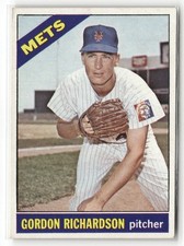 1966 Topps - Gordon Richardson #51 New York Mets VG-EX