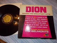 DION SINGS HIS GREATEST HITS LP LLP 2013   VG/VG