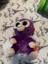 +1 This Is A Ty Beanie Boo Grapes The Purple Monkey. Great Condition