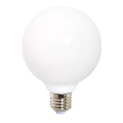 LED Filament Leuchtmittel Globe G80 8W = 60W E27 opal warmweiß 2700K 360°