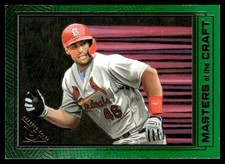 2021 Topps Gallery Masters of the Craft Green Paul Goldschmidt 161/250 #MTC-17
