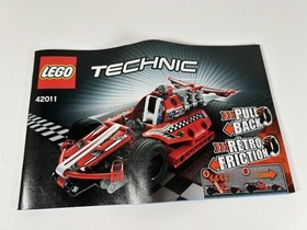 LEGO TECHNIC: Race Car (42011) 100% COMPLETE w/ Manual - Ships Fast!