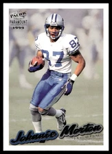 1999 Pacific Paramount Johnnie Morton Detroit Lions #88