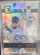 Panini 2022 Chronicles Essentials Bobby Witt Jr. Rookie Autograph #14 Royals