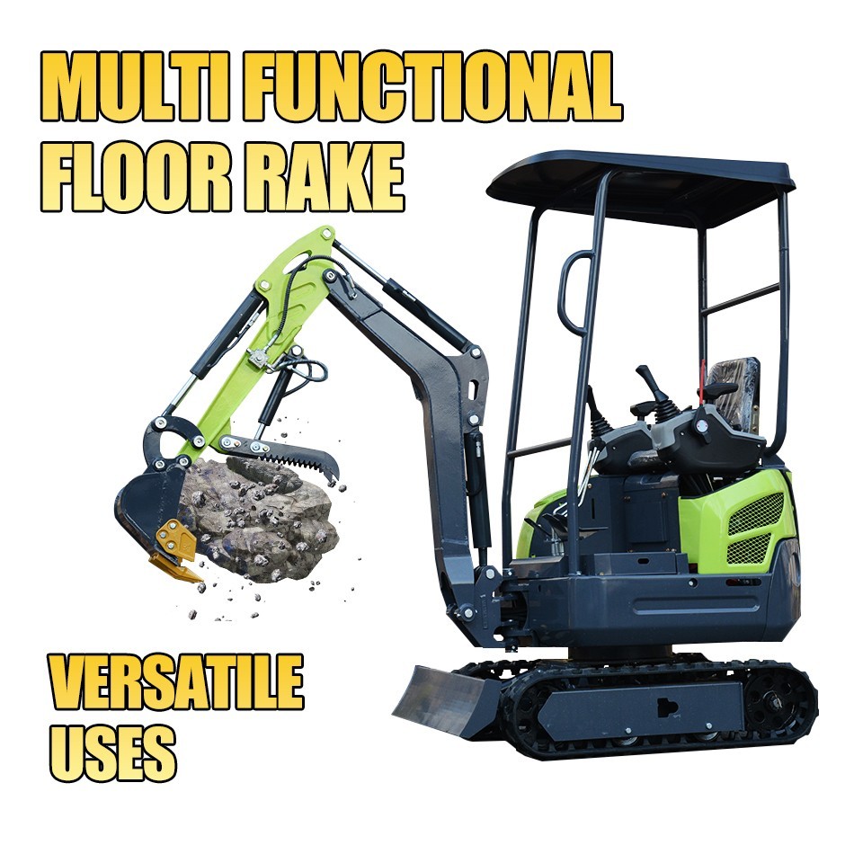 NEW 3-Holes Hydraulic Thumb Clip Attachments For Mini Excavator Small Digger